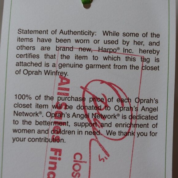 GianFranco Ferre Oprah Winfrey Owned Round Neck Long Sleeve Blouse LG 46 - Picture 8 of 16